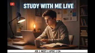 #JEE. 12 HOUR📚 Study live with me 📝. JEE👷🏻l NEET🧑🏻&zwj;⚕️l UPSC🧑🏻&zwj;✈️l CA🧑🏻&zwj;🎓l