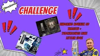 Unboxing new Target Darts + T13 challenge