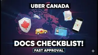 Документы, необходимые для регистрации в качестве партнера Uber в Канаде | Полный список необходи...