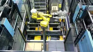 ecotile manufacturing process using robot