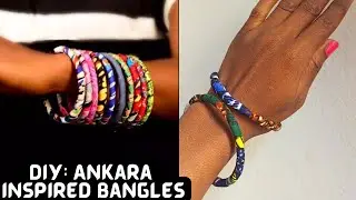 DIY: How to make Ankara inspired Bangles