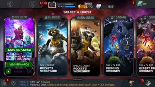 Mcoc - rockets workshop and two 4 * opening