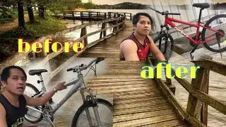 how to repaint old bike( tagalog version)
