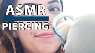 ASMR BR - COLOCANDO PIERCING NO SEPTO - TAPPING TOQUES NA TELA / VÍDEO P RELAXAR E DAR SONINHO
