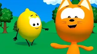 Кот и волшебные яйца! Meow Kitty बादल से गिरे फल | Cartoons anak-anak • बच्चों के लिए