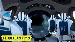 Virgin Galactic Interior Spaceship Cabin! (FULL REVEAL)