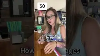 How different ages react to getting IDed at a bar 😂 #caniseeyourid #serviceindustry #bartender