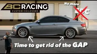 Installing BC RACING coilovers on my BMW E92 M3 competition!!