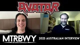 Johannes Eckerström of Avatar - MTRBWY 2025 Australian Interview