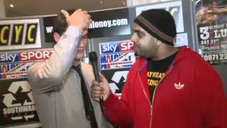 DANNY PRICE INTERVIEW FOR iFILM LONDON / WITH FRANK MALONEY PROMOTIONS
