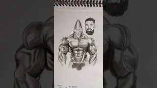 Drake and Patrick stars loves kids #art #drake #sketch #spongebob #memes