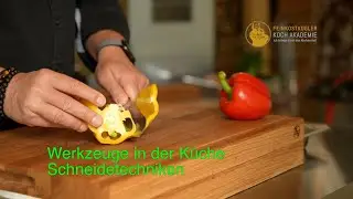 Werkzeuge in der Küche - Schneidetechniken