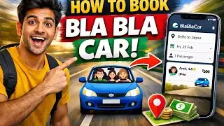 Bla Bla Car kaise book kre | How to book bla bla car app complete information  #blabla #blablacar