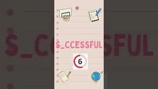 Can You Solve This Missing Letter Word Puzzle? Test Your Vocabulary Skills #shorts #1 245