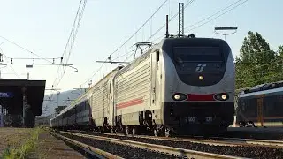 ICN 795: Arrivo & Partenza dalla Stazione di PRATO! E402B.171+146
