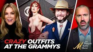 Grammys Celebs Include Nearly Naked Singers and Idiot Wearing a Whistle, with Jesse Kelly