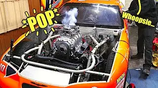 First Start: The Supercharged NASCAR Tide Car!