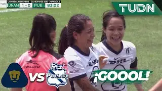 &iexcl;Cabezazo! Gran colocaci&oacute;n de Fabiola | Pumas 1-0 Puebla | Guard1anes 2020 Liga Mx Femenil J5 | TUDN