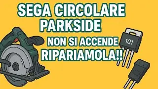Parkside PHKS1350E4 Circular Saw Won't Turn On. Let's Fix It! Parkside Circular Saw Won't Turn On.