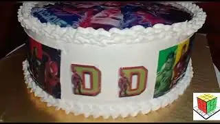 Photo Print Cake