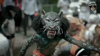 tiger dance ❤️.  #explore #manglore #foryou #trendingshorts #flp