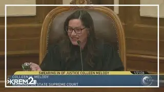 Spokane's Colleen Melody sworn into Washington State Supreme Court