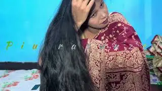 Rapunzel Long Hair Play#Silky Long Hair Play#By Male#Gorgeous Long Hair
