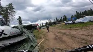 Iso-Sy&ouml;te Bikepark Reitti 1 Sininen