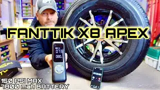 Портативный надувной насос FANTTIK X8 APEX. Самый высоко оцененный надувной насос на Amazon...