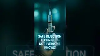 Commonly Used Perfect Injection Technique Revealed |  Every Nurse Must Watch This! |  Safe Injection