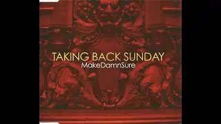 Taking Back Sunday - MakeDamnSure - Drum Track Only (OFFICIAL HD)