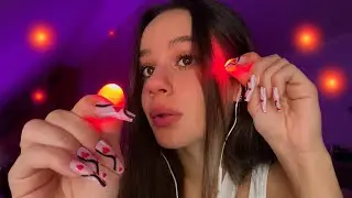 ЦЕ АСМР СВІТИТЬСЯ В ТЕМРЯВІ 🦗🏮 THIS IS ASMR GLOW IN THE DARK! (bugs search/fireflies/світлячки)