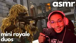 ASMR GAMING| COD:BOCW mini royale duos + inaudible whispering