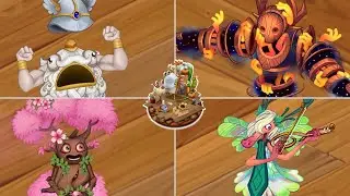 Seasonal Shanty -  All Monsters (Epic Monculus) + Full Song | My Singing Monsters