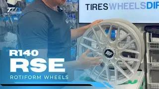 Диски Rotiform R140 RSE | Яркий глянцевый серебристый цвет, универсальный дизайн