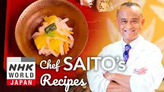 Chef Saito's Namasu (Daikon, Carrot, Orange) [Japanese Cooking] - Dining with the Chef