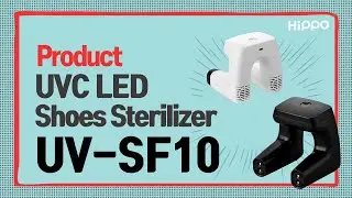 99.99% Sanitization UV-C Shoe Sanitizer PRO UV-SF10 | HIPPO CZER
