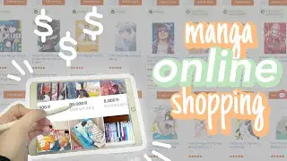 No Budget Online Manga Shopping With Me || 30+ Volumess