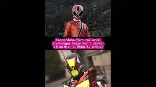 Princess Shinken Red (Samurai Sentai Shinkenger) VS Kamen Rider Zero-Two (KR Zero-One series)