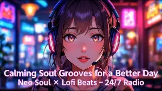 Calming Soul Grooves for a Better Day : Neo Soul &times; Lofi Beats &ndash; 2H Live Mix