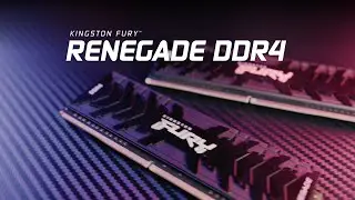 Mem&oacute;ria Gamer ultrarr&aacute;pida - Kingston FURY Renegade DDR4