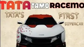 TATA'S FIRST SUPERCAR (TATA TAMO RACEMO) 🔥😍#shortsvideo #viral #youtubeshorts