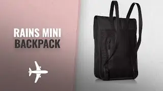 Our Favorite Rains Mini Backpack [2018]: Rains Mini Black One Size
