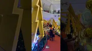 Christmas decor in Ipoh Parade shopping mall #shorts #travel #ipoh #christmasdecorations
