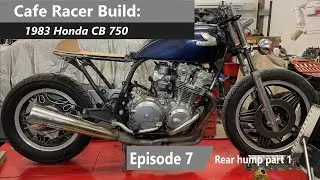 Rear hump part 1 - Cafe Racer build Ep7