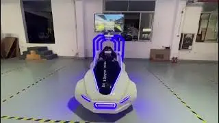 VR racing car simulator