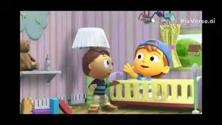 CGI Бимо плачет перед Уайеттом, как его младшая сестра Джой | Super Why! Pixverse.AI @BimoOfficialTV