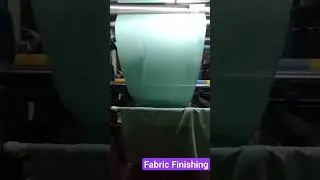 dyed fabric finishing process #textile #fashion #dyeing #fabricdyeing #fabric #textileindustry