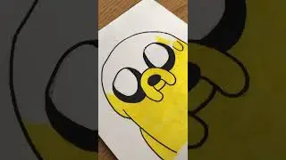 Draw Jake the Dog with Me #drawing #shorts #adventuretime #jakethedog #drawwithme #draw #art #dog