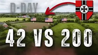 How 42 Men Stopped A German Counterattack on D-Day | Sainte-M&egrave;re-&Eacute;glise (No AI)